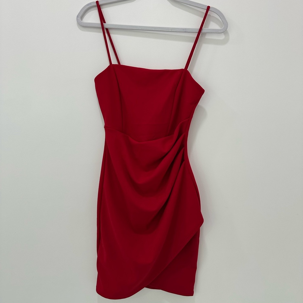 NWOT Windsor Spaghetti Straps Red Dress Size Small